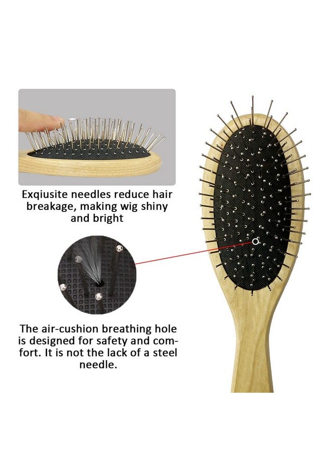 Wig Brush For Synthetic Wigs Detangling Wigs Professional Wood Handle Hair Comb Wig Brush Setwb1 - pzsku/Z11C0EDFB5E9FC49651A9Z/45/_/1696663432/99c64c64-e912-4abe-848c-4172574d4a03