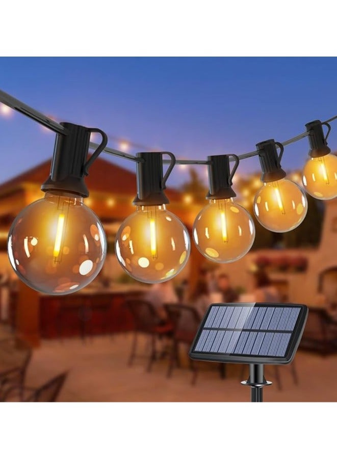 Smart Rahah Solar Powered  String Lights, 20M 3W 5V 2400mAh Auto On/Off Weatherproof Decorative Lighting for Garden, Patio, Yard (IP65, UV-Resistant PC Cover)  - Image 1