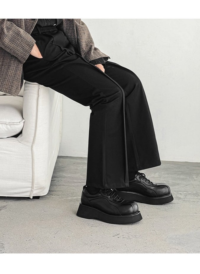 Warrior - Versatile Retro Casual Leather Shoes - Image 1