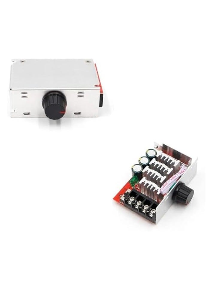 erorex 7-70V 30A PWM DC Motor Speed Controller Switch Control 12V-48V with 30 Amp Fuse - Image 2