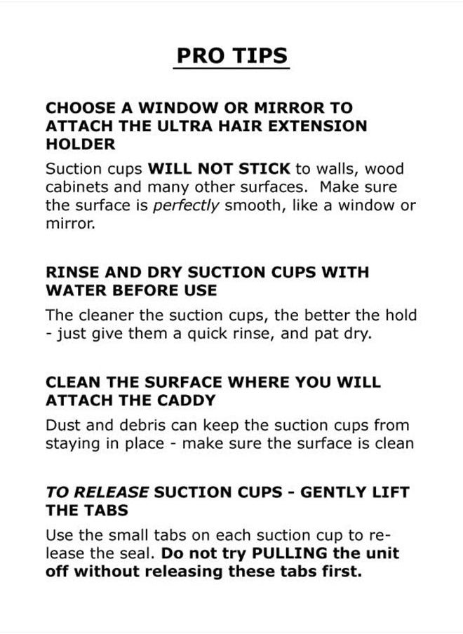 Hair Works ULTRA Hair Extension Holder - Professionally Designed to Securely Hold Extra Wide Wefts including Hand Tied Wefts, Wide Band Wefts, Beaded Wefts, and Full Bundles While You Wash, Color, Sty  - Image 2