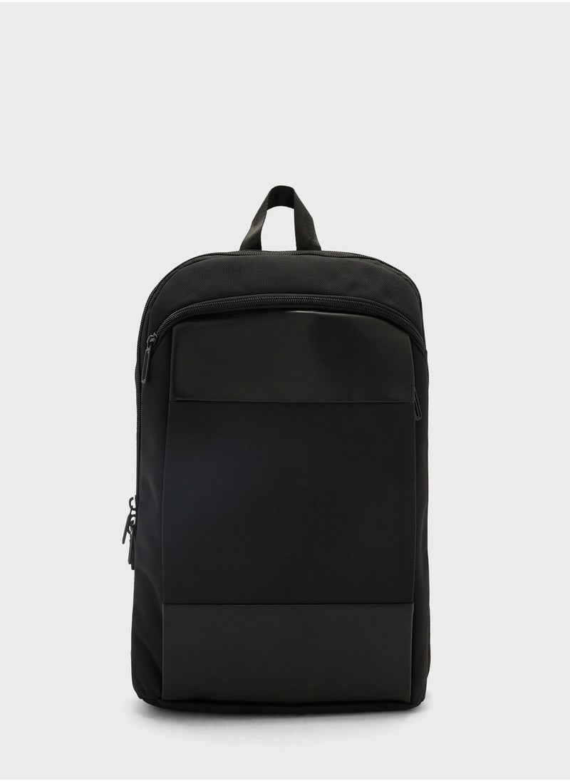 Robert Wood - Premium Padded Multi Compartment Laptop Backpack - Image 1