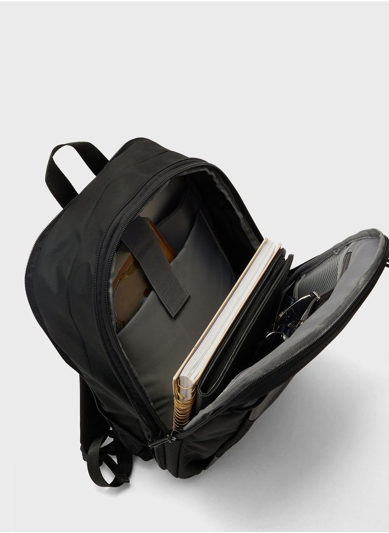 Robert Wood - Premium Padded Multi Compartment Laptop Backpack - Image 1