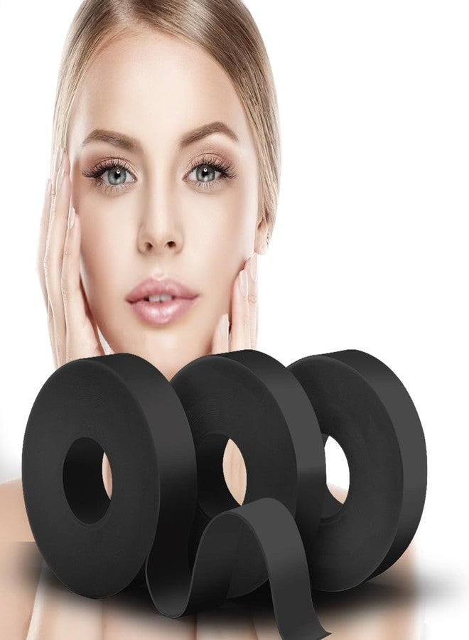 Akissos Lash Tape - Akissos 3 Roll Eye Pads Lash Extensions, Black Lash Tape for Eyelash Extensions, Foam Eye Pads Lash Lift Pads, Lash Supplies for Eyelash Tech - Lint Free Easy to Use Customize Eyelash Pads - Image 1