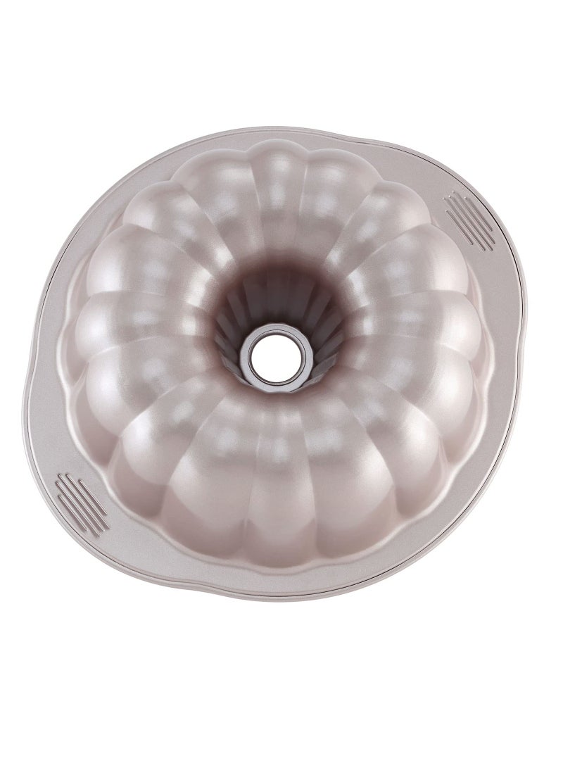 Tube Cake Pan 9.5 Inch Non Stick Pumpkin Shaped Tube Pan - Image 1