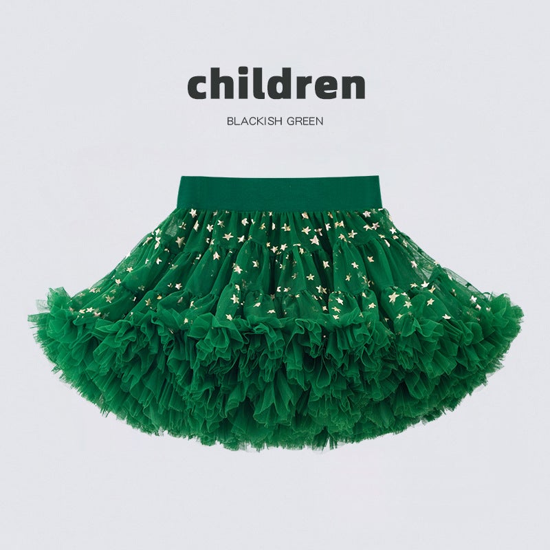 Girls Tutu Skirt Class A Children'S Day Foreign Style Baby Cute Cake Skirt Children'S New Skirt - Image 4