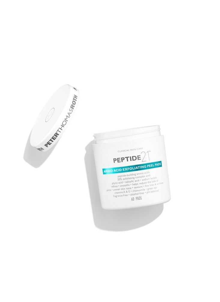 PETER THOMAS ROTH - Peptide 21 Amino Acid Exfoliating Peel Pads - 60 Pads - Image 1