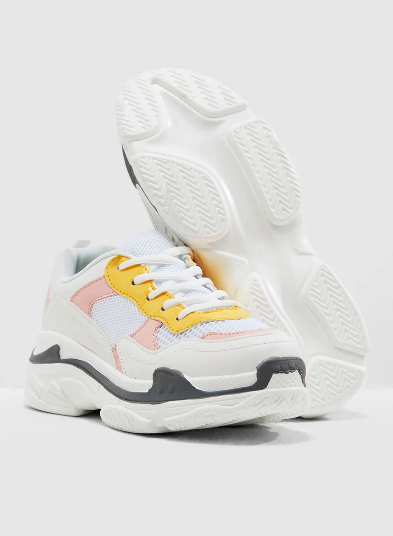 Ginger Chunky Colourblock Sneaker