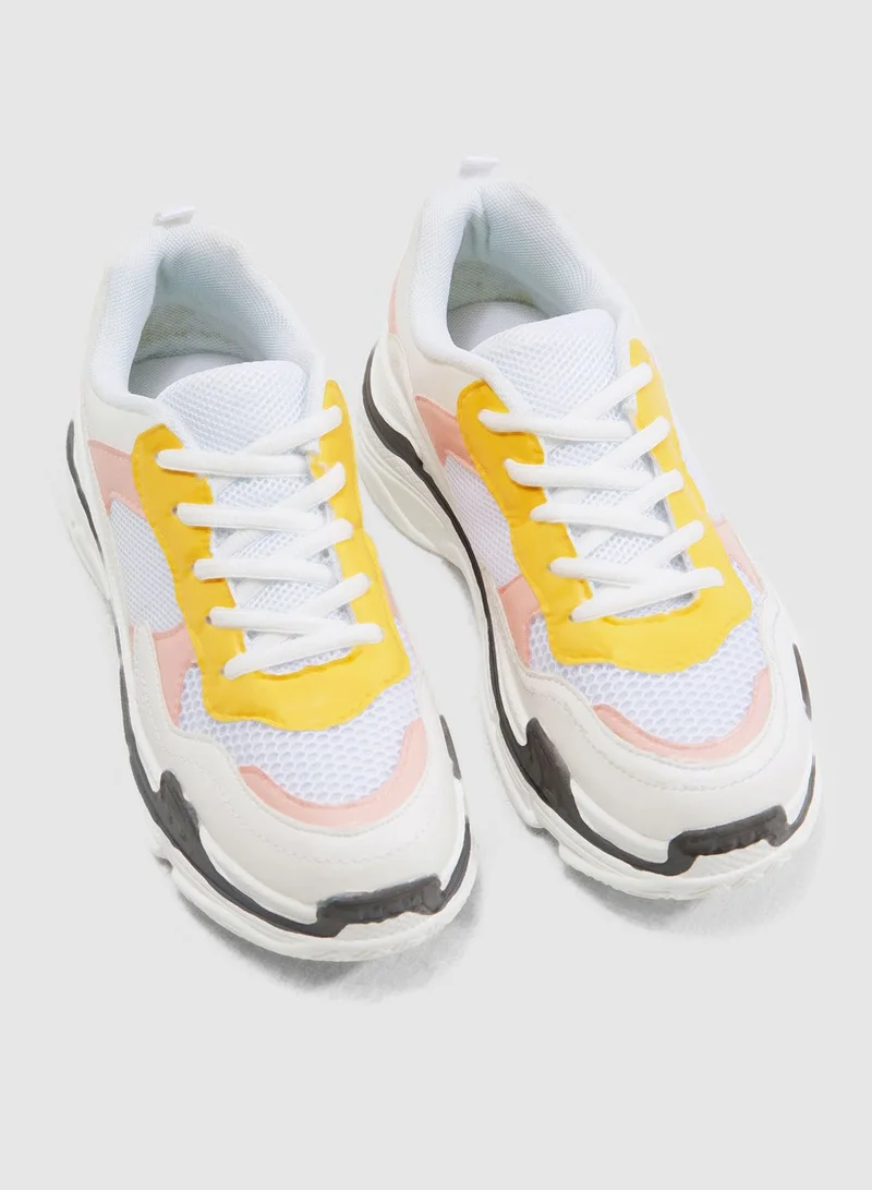 Ginger Chunky Colourblock Sneaker