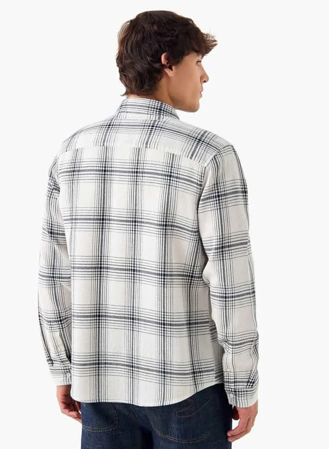 Lee Cooper Lee Cooper Checked Shirt with Pockets