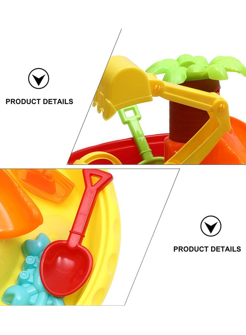RAKAY Beach Toys Set,Water Sand Table Outside Toys for Toddlers, Summer Outdoor Beach Backyard Toys Water Table for Kids Todllers 3-5, Activity Sensory Tables Birthday Gifts for Boys Girls - Image 3