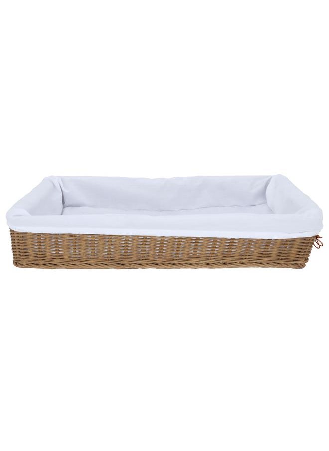 Alsaif Rectangular Wicker Serving Basket 50  - Image 1