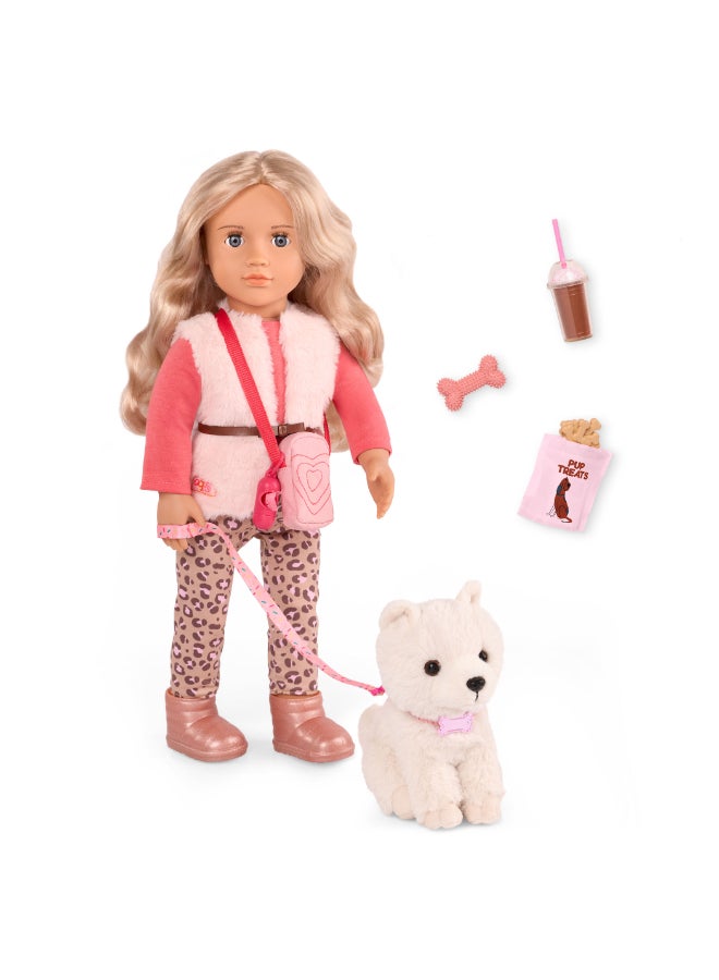 Our Generation Doll & Shih Tzu Pup w/ Accs, Kathy & Kenzi - Image 1