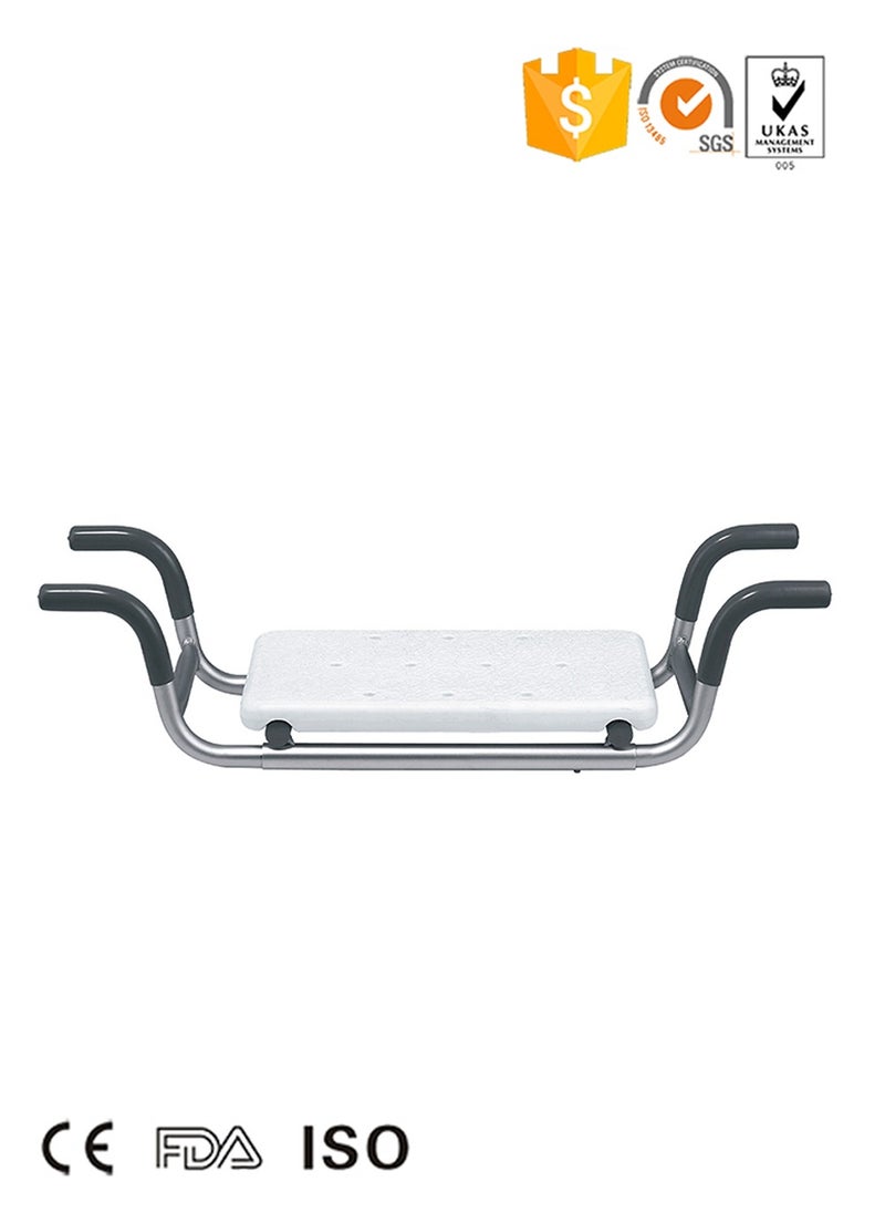 Top Medi Adjustable Bathtub Stainless Steel Seat/Chair Universal  - Image 1