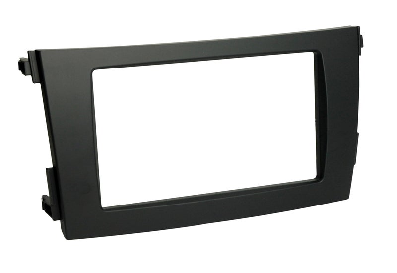 Scosche TA2101B Double DIN or Single DIN with Storage Pocket Radio Install Dash Kit Compatible with Select 2009-2013 Toyota Corolla with Factory Black Dash - Aftermarket Car Stereo Installation Kit - Image 2