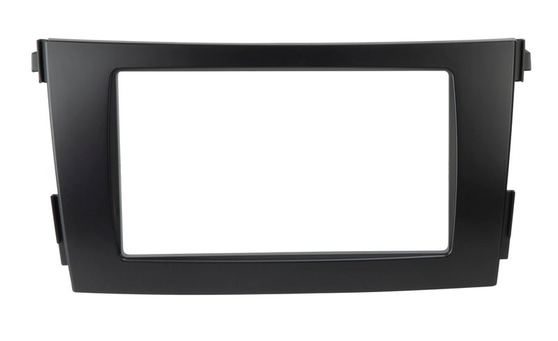 Scosche TA2101B Double DIN or Single DIN with Storage Pocket Radio Install Dash Kit Compatible with Select 2009-2013 Toyota Corolla with Factory Black Dash - Aftermarket Car Stereo Installation Kit - Image 4