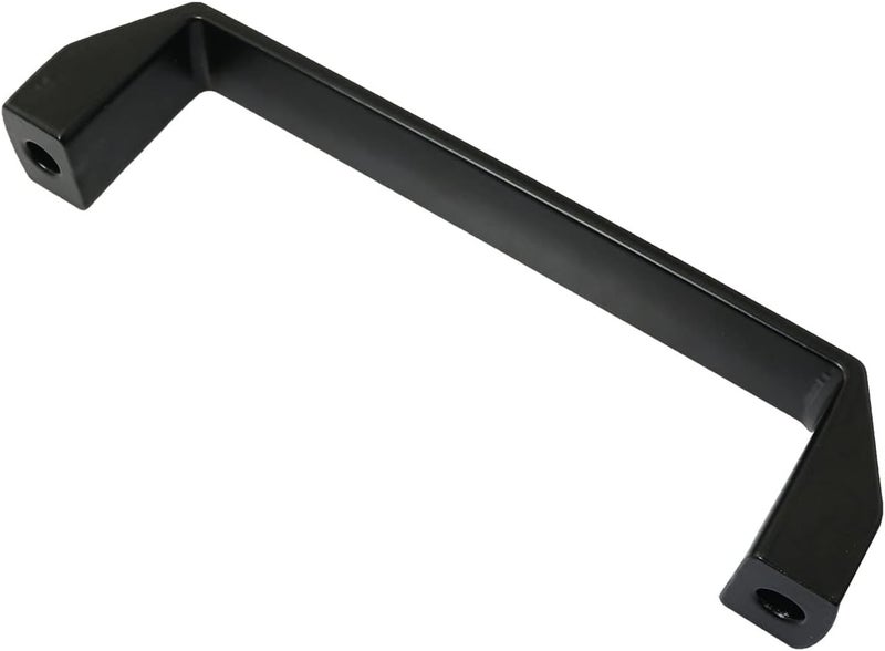 PZRT Black Aluminium Alloy Handle Rectangular Industrial Pull Handle for 30/40 Series European Standard Aluminum Extrusion Profile Accessories 180mm - Image 4