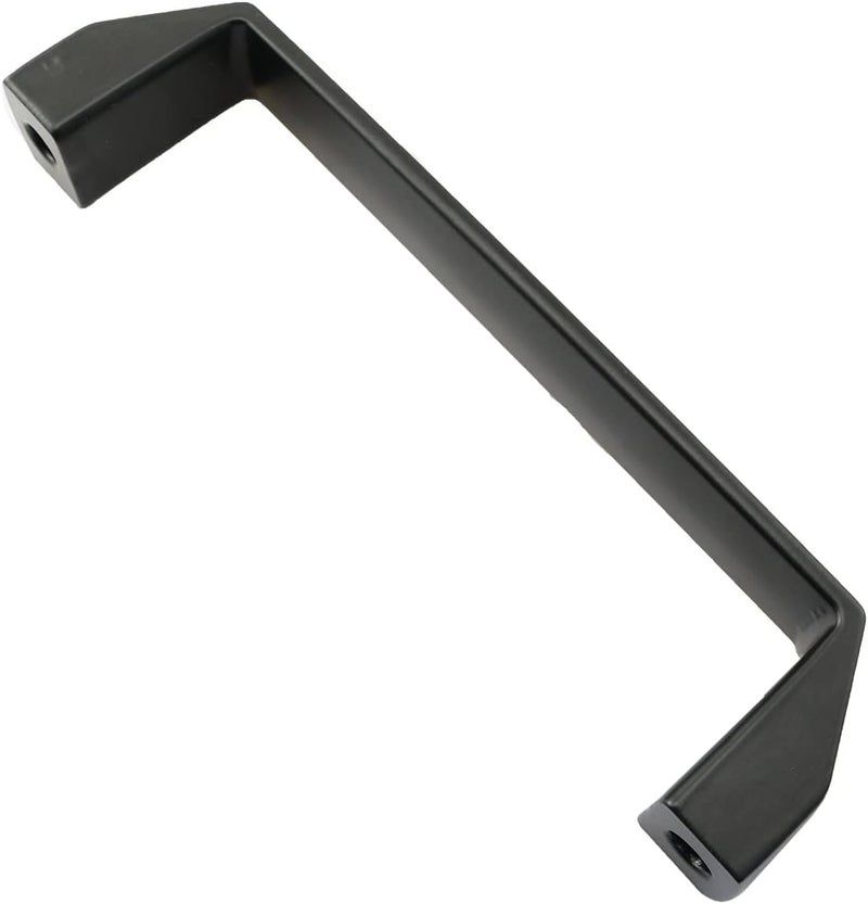 PZRT Black Aluminium Alloy Handle Rectangular Industrial Pull Handle for 30/40 Series European Standard Aluminum Extrusion Profile Accessories 180mm - Image 2