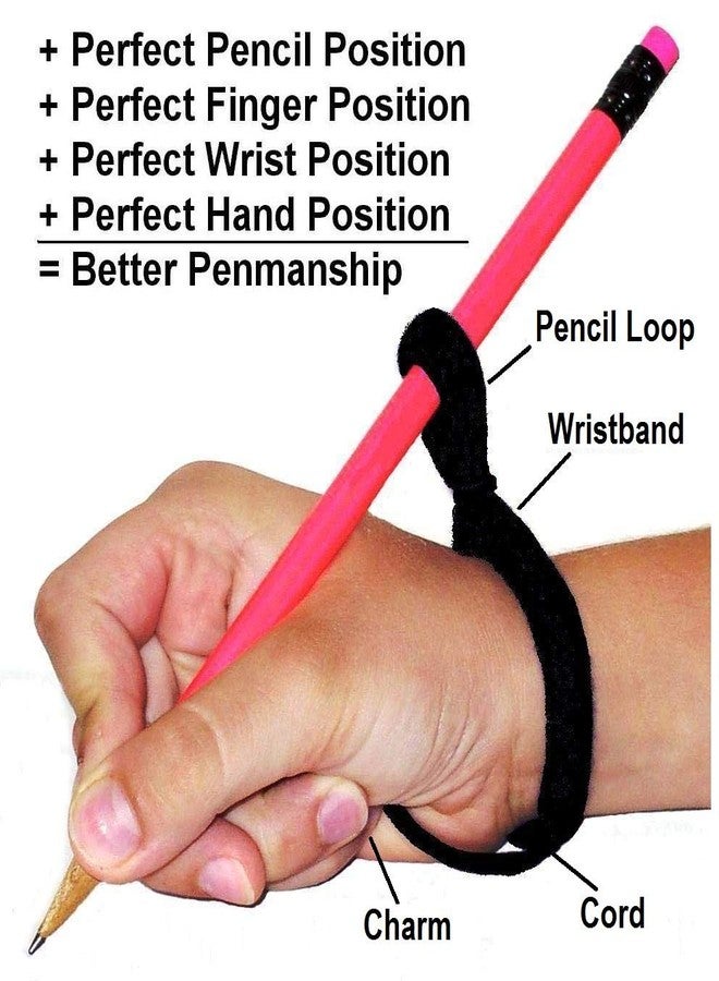HandiThings The Original OT Invented & Patented HandiWriter, Hand Made in the USA, Handwriting Aid for a Proper Tripod Grip, Finger Position & Better Penmanship. Great for All Kids Kindergarten Age & Up (2 Pack) - Image 4