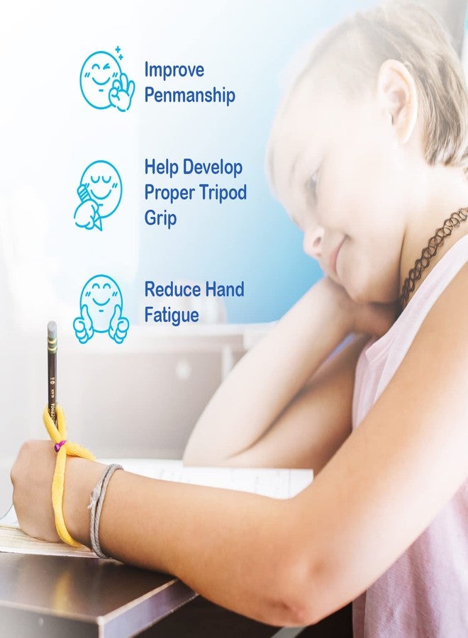 HandiThings The Original OT Invented & Patented HandiWriter, Hand Made in the USA, Handwriting Aid for a Proper Tripod Grip, Finger Position & Better Penmanship. Great for All Kids Kindergarten Age & Up (2 Pack) - Image 3