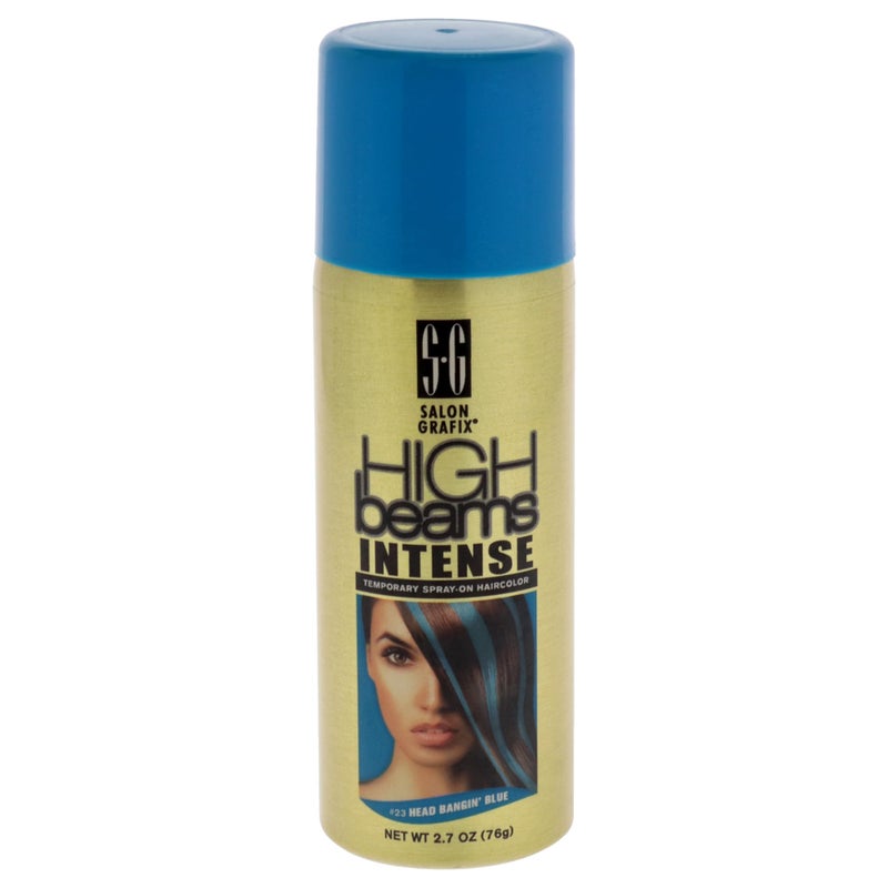 Salon Grafix High Beams Intense Temporary Spray - Blue for Unisex - 2.7 oz Hair Color - Image 1