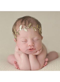 Yueton 4pcs Gold and Silver Leaves Headwear Hair Bands Headbands  - Image 5