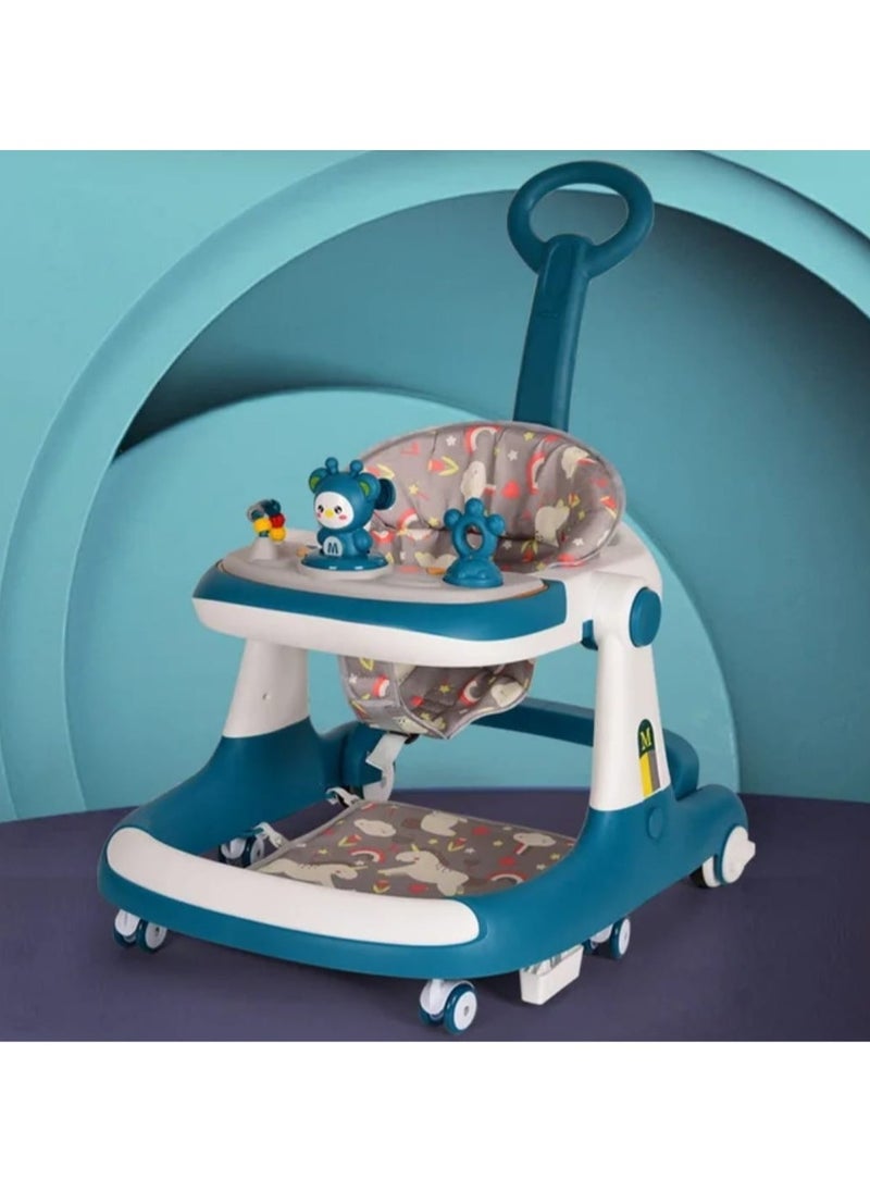 Generic 3-in-1 Baby Walker with Anti-Tip Tech, Adjustable Height & Parental Control  - Image 2