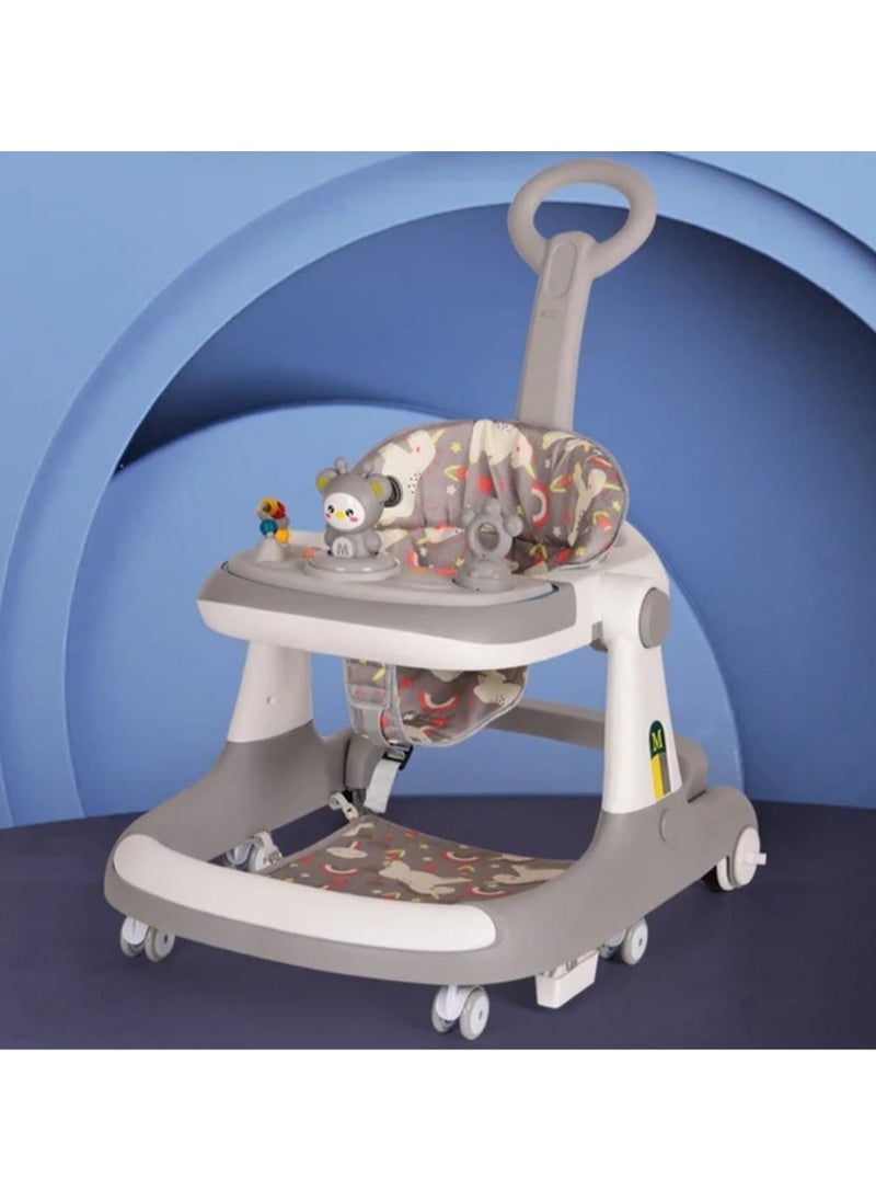Generic 3-in-1 Baby Walker with Anti-Tip Tech, Adjustable Height & Parental Control  - Image 3