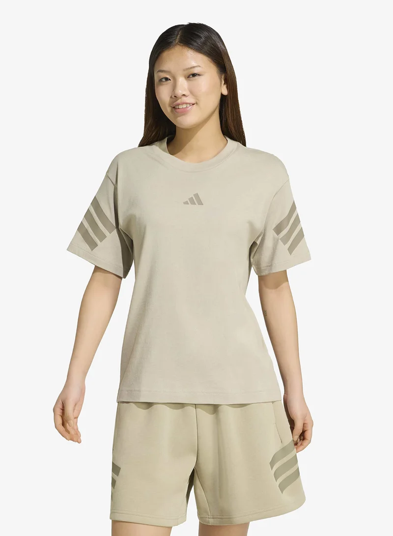 Adidas Future Icon 3 Stripe T-Shirt