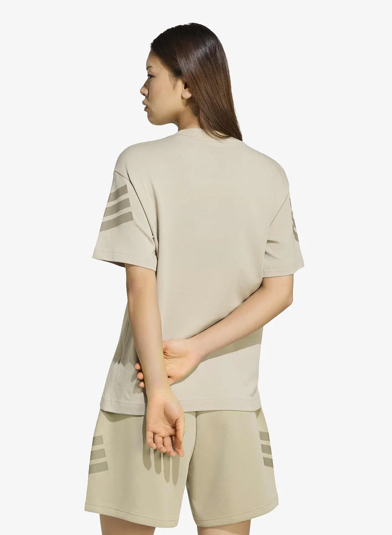 Adidas Future Icon 3 Stripe T-Shirt
