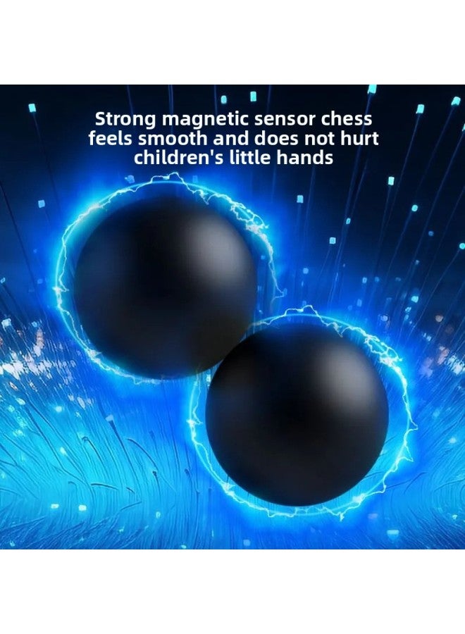 Stepping On Thunder Magnetic Induction Chess Fun Magnetic Battle Training Focus On Thinking Logic Parent-Child Interactive Educational Toys