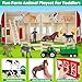 GMAOPHY Farm Animals Toys for 3 Year Old Toddlers Girls Boys Big Wooden Barn Farm with Figures Animals Toy for Kids Farm Playset Educational Learning Toys Ideal Christmas Birthday Gifts - Image 2