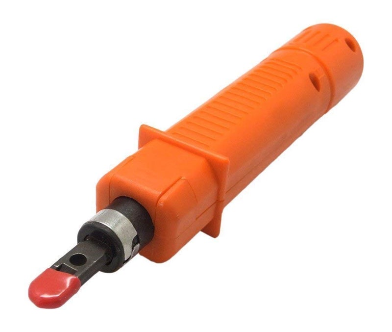 Inditrust 3 in 1 Modular Rj45 Rj11 Crimping Tool, Lan Cable Tester, 6F22, Punch Down Tool Network Wire Cable CAT5E CAT6 RJ45 RJ11, kd 1 tool and multitec wire stripper combo set - Image 2