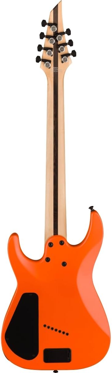 Jackson جيتار كهربائي جاكسون برو بلس سيريز دي كي مودرن HT7 MS 7 أوتار بلون برتقالي ساتان - Image 3