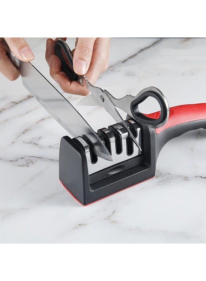 Kitchen Knife For Sharpening And Polishing Kitchen Knives With Easy Manual Sharpening For Straight Knives Perfect For Household And Chef’s Choice - Image 2