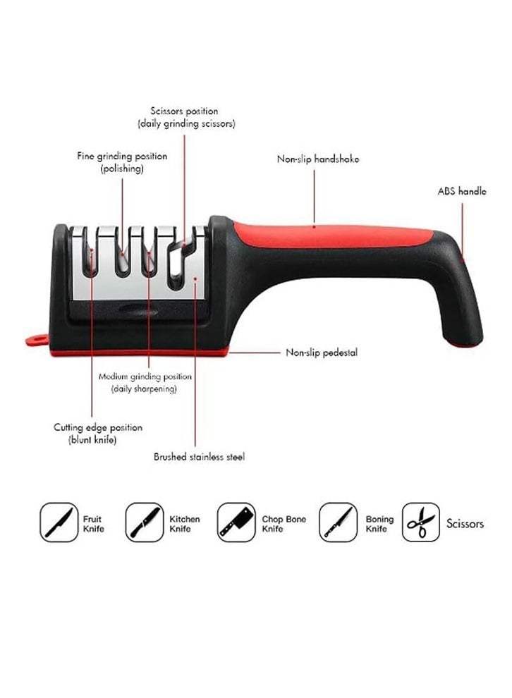 Kitchen Knife For Sharpening And Polishing Kitchen Knives With Easy Manual Sharpening For Straight Knives Perfect For Household And Chef’s Choice - Image 4