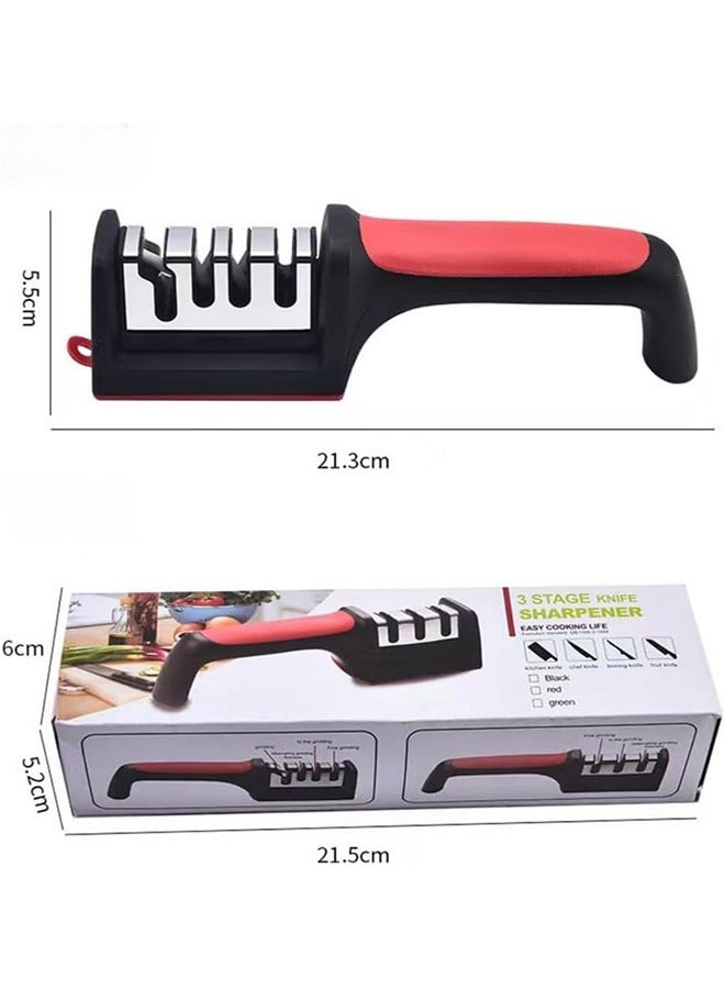 Kitchen Knife For Sharpening And Polishing Kitchen Knives With Easy Manual Sharpening For Straight Knives Perfect For Household And Chef’s Choice - Image 5