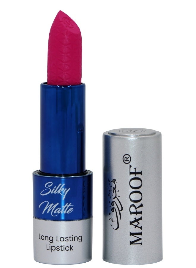 MAROOF Silky Matte Long Lasting Lipstick 3.8g, 12 Pink Curve - Image 4