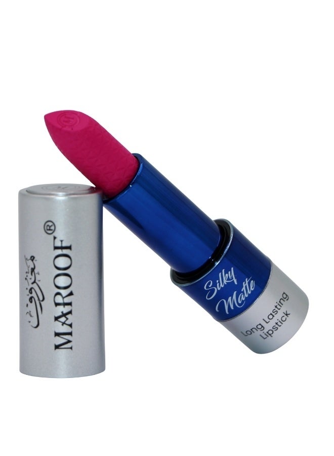 MAROOF Silky Matte Long Lasting Lipstick 3.8g, 12 Pink Curve - Image 3