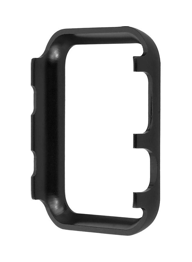 NIBEMINENT Protective Metal Case Compatible For Apple Watch Series 6/5/4/SE Black - Image 4