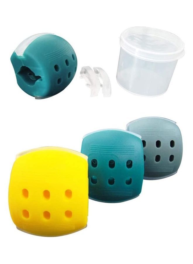 NIBEMINENT 3-Piece Jaw Exerciser Device Facial Chew Muscle Training Fitness Ball - Image 2