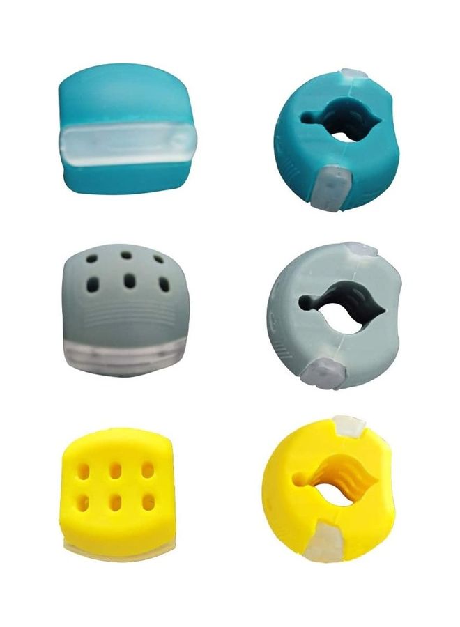 NIBEMINENT 3-Piece Jaw Exerciser Device Facial Chew Muscle Training Fitness Ball - Image 3