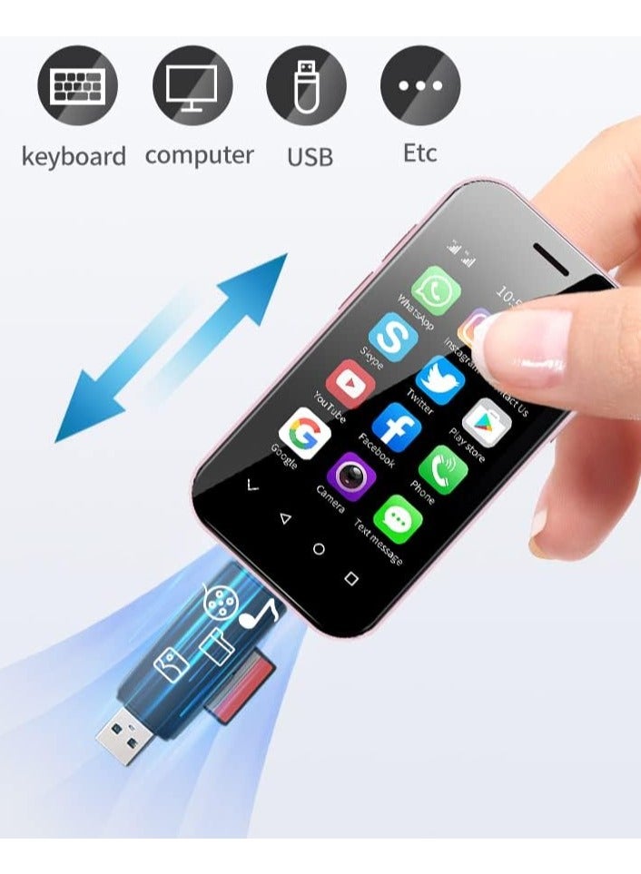 SOYES XS15 Pro Super Mini Mobile Phone Android Quad Core Black, Mobile Mini Smartphone Ultra Small - Image 4