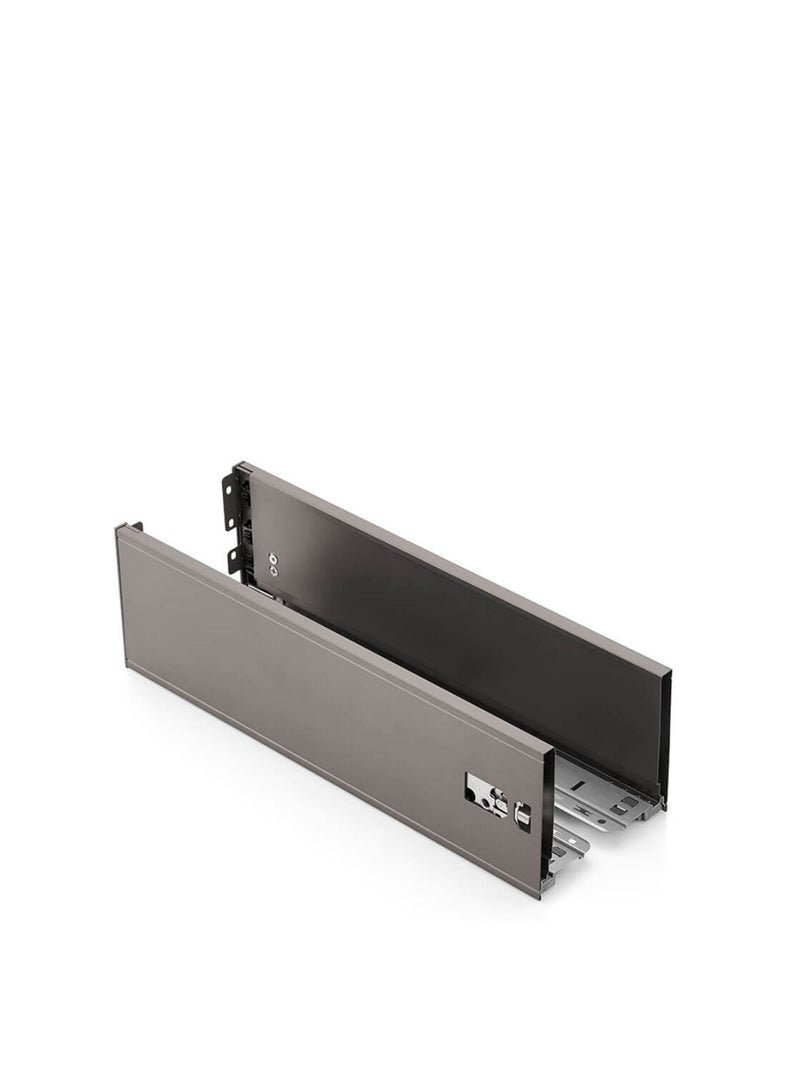 STARKE Cabinet Drawer Box Complete with Slides Anti-Rust Aviation Aluminum Alloy Drawer Box Set, 61 mm Back Panel 12mm Ultra Thin Low-Cut Drawer (Jane Low Cut Series) (540-550 mm)  - Image 3