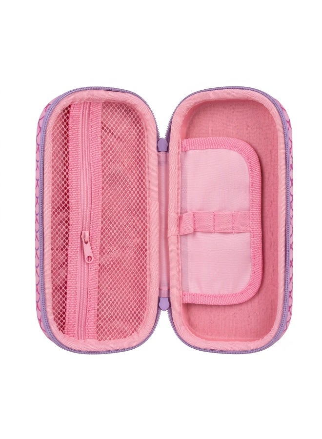 3D EVA Unicorn Pencil Case with Organizer Compartments Multicolour Large Capacity - Image 2
