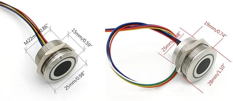 K236 Fingerprint Module Controller Car Control Capacitive Access Control Board - Image 5