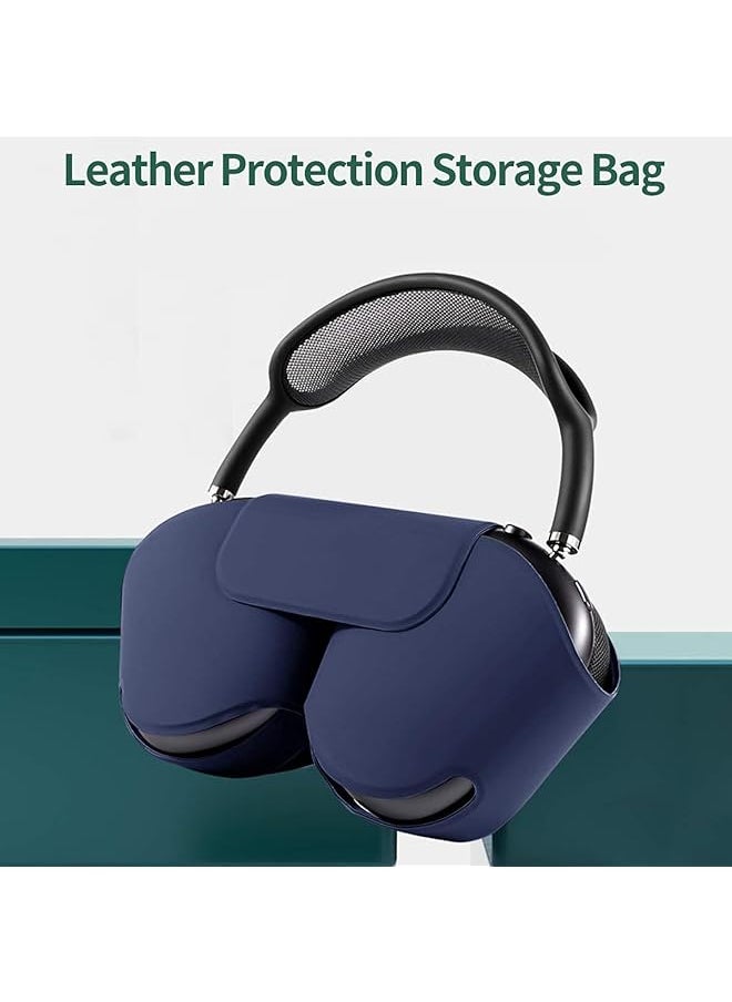 erorex - Compatible With Smart Case For Airpods Max Automatic Sleep Function Protective Headphones Case Cover Scratch Proof Travel Carrying Case For Airpods Max Accessories For Airpod Max Navy - Image 1