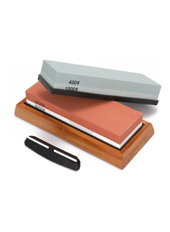 NIBEMINENT 400/1000 3000/8000 Grit Premium Sharpening Stone Set Multicolour 23.50 X 8.50 10.00cm - Image 3