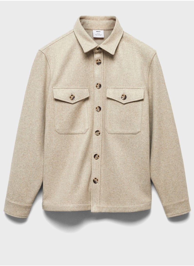 Mango Man - Essential Flap Pocket Sweatshirt - Image 1