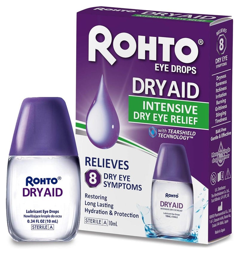 Rohto Dry Aid Intensive Eye Drops - Image 1